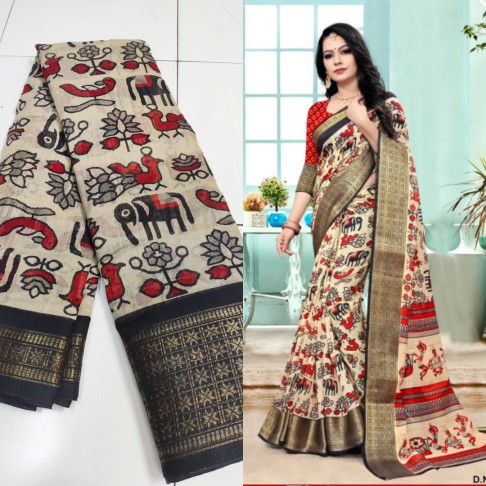 linen sarees